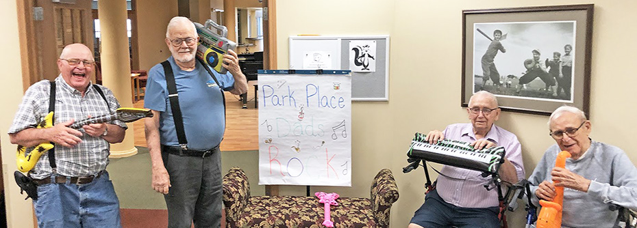 Park Place celebrated Father's Day with a party for the guys