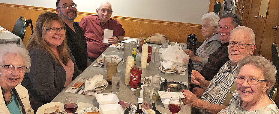 Park Place Apartment tenants went to Country Heights Supper Club in Hazel Green for a fish fry.