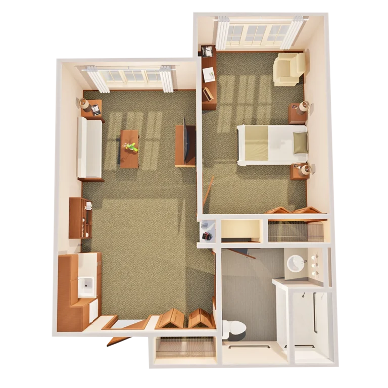 Assisted Living One Bedroom